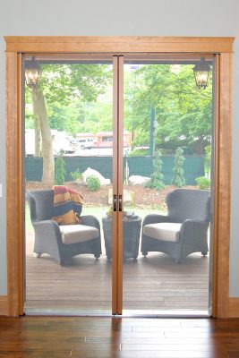 French Door to Outside Seating